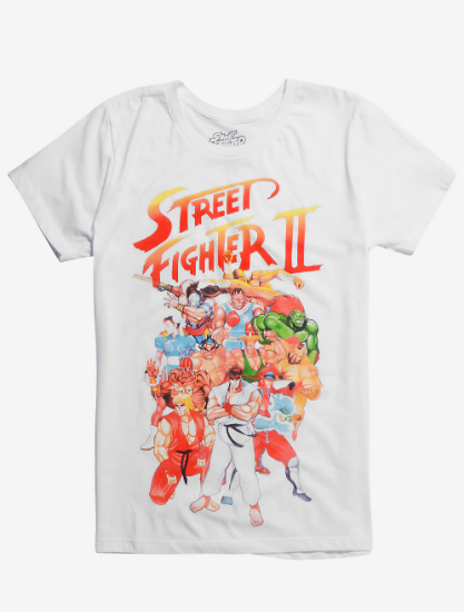 street fighter ii shirt